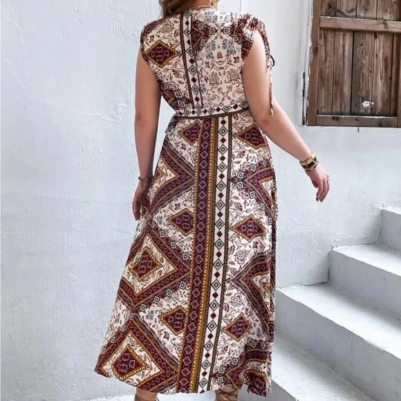 SHEIN WRAP DRESS - Picture 3 of 5